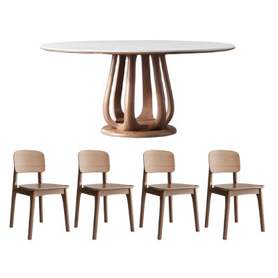 Ensemble de table de salle à manger et de chaises Nordic