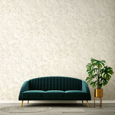 Bedias 10.05m x 53cm Textured Glitter Wallpaper Roll