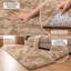 Rectangle Shaggy Washable Area Rug-977014722-977014727