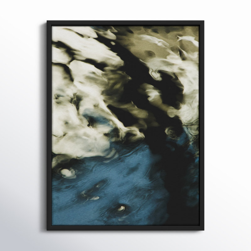 Phoenix Rising by Geoffrey Baris, Black Framed, 48" H x 36" W x 2" D