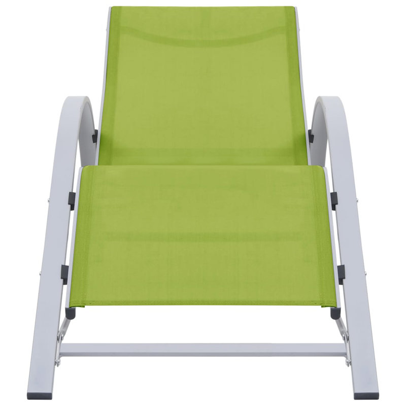 Abdullaahi 167cm Long Single Chaise, Green