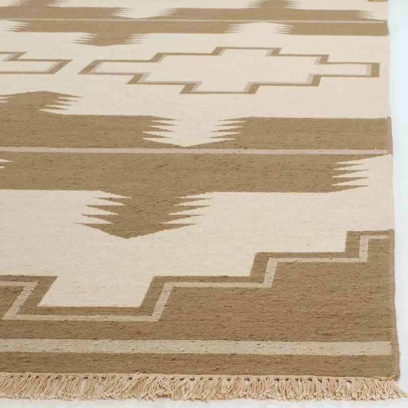 Ralph Lauren Plains Creek Wool Geometric Rug, Rectangle 6' x 9'