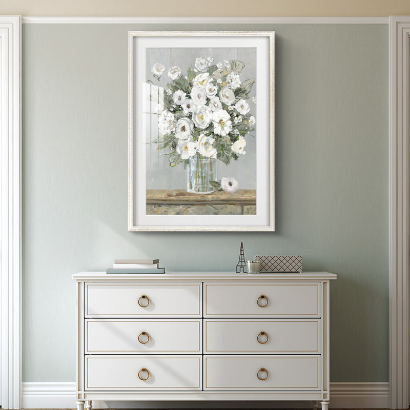 Ninon -Gallery Wrapped Canvas, 19.5" H x 16.5" W, White