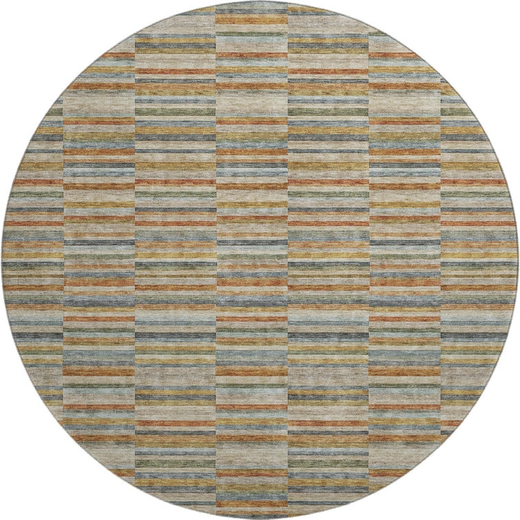 Premium Machine Washable Prisco Paprika Rug