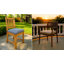 Outdoor Square Dining Chair Cushions, 3" Foam Replacement Cushion-195172860-195172851
