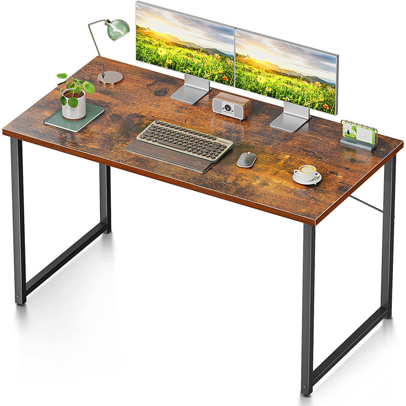 Bureau Azariea, H 29 po x l 47 po x P 19,6 po, Chêne / Noir