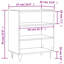 Aamanee 70cm H x 57cm W Standard Bookcase-1876669152