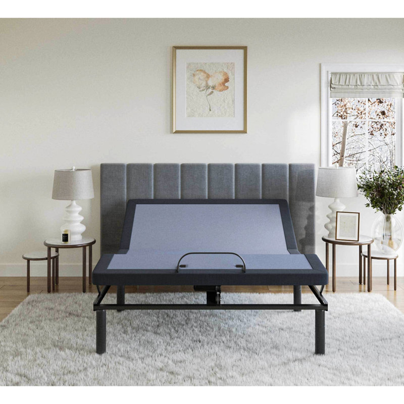 Adjustable Twin Xl Bed Base With Snore Feature And Memory Head/Foot Capability, Twin XL