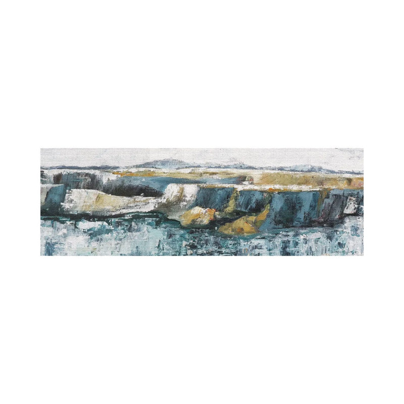 Lake Billy Chinook by Kamdon Kreations - Wrapped Canvas Panoramic Painting, 30.48 cm H x 91.44 cm W x 1.91 cm D