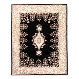 Fine Hand knotted Persian Kerman design 7'7'' X 9'8''