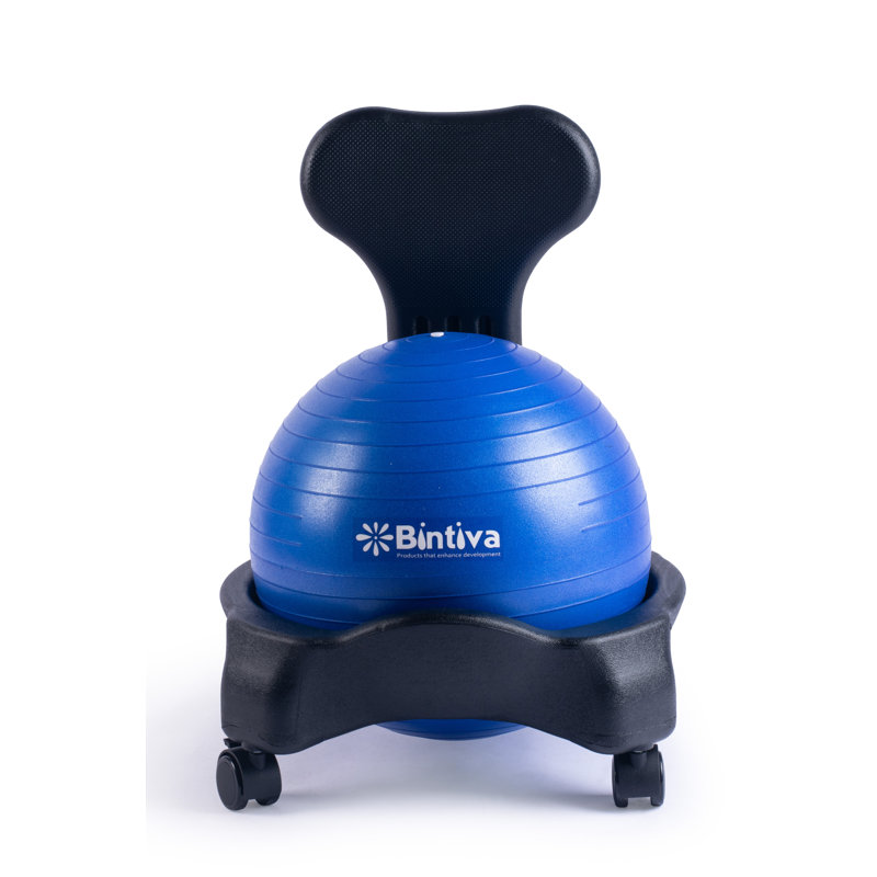 Fauteuil Stabilité Ball - enfant - noir / bleu