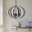 5 - Light Black Geometric Pendant