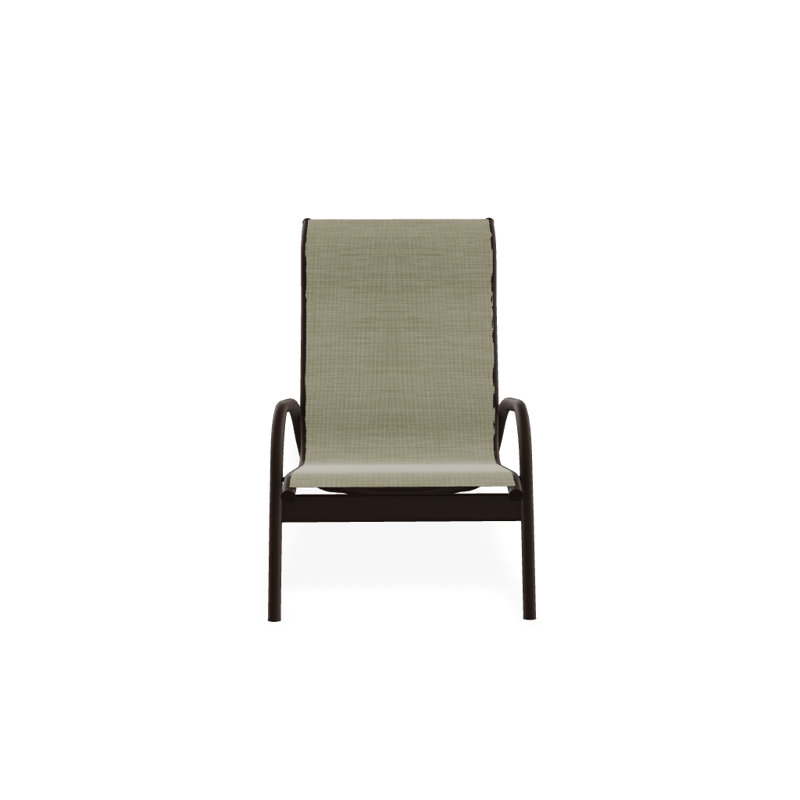 Gardenella Patio Chair, Bristol Taupe Sunbrella®, Kona