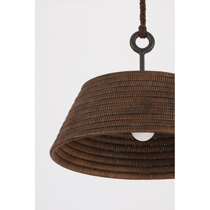SEQUOIA Pendant, Natural, White