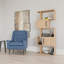 172.7cm H Baptistin Geometric Bookcase-57692656