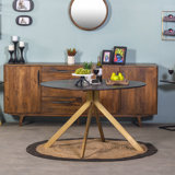 Steyning  Carter Wooden Iron Dining Table 60"
