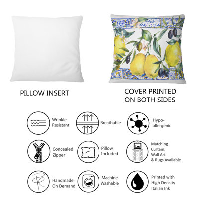 Geometric Throw Pillow