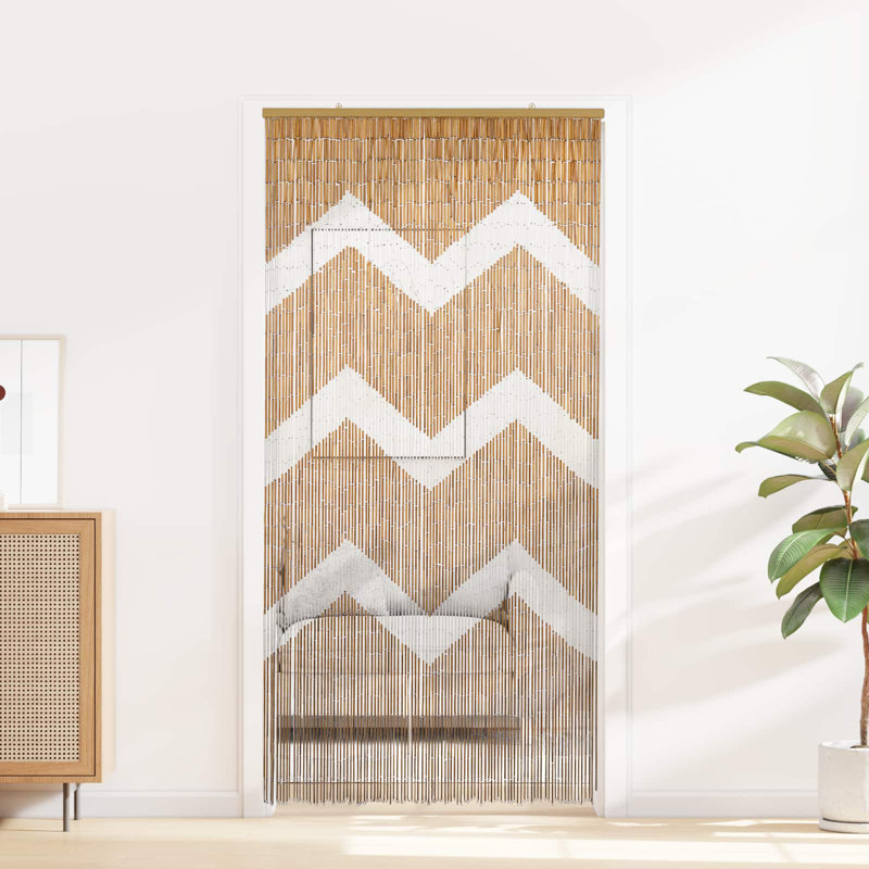 Rideau de porte multicolore vidaXL 78,74 x 39,37 po vidaXL, 39,37 po x 78,74 po