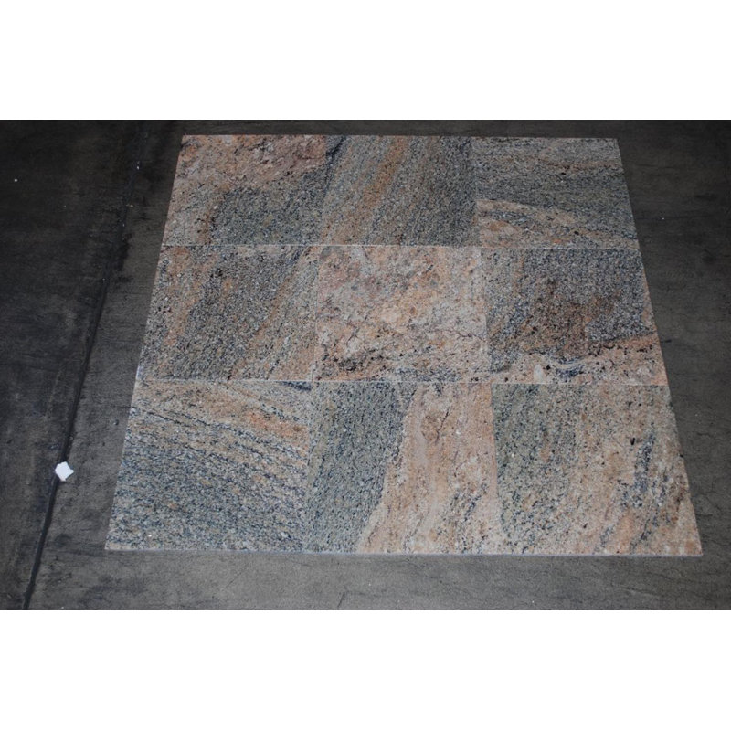 Carrelage pour mur et plancher aspect pierre de granit 12 po x 12 po Viara