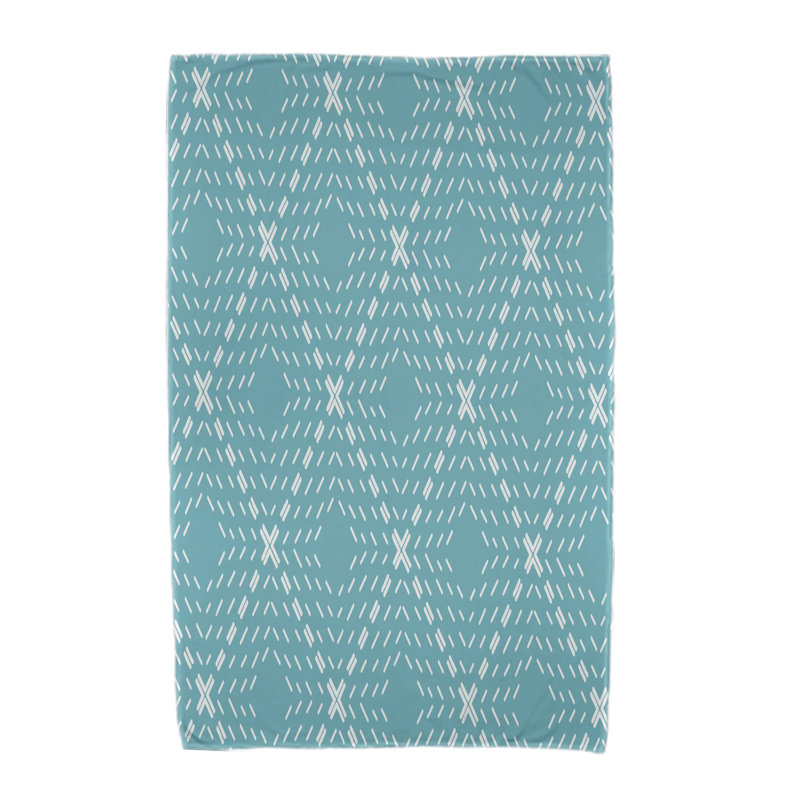 Serviette de plage Abbie, Turquoise
