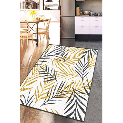 Premium Hall Carpet (2.6 x 6.6 ft), 100% Polyester, 0.4 in Pile Height | Antibacterial, Non-Slip Underside, Machine Washable at 30°C | Ideal for Entryways & Living Spaces, Soft & Durable Design