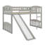 Loft Bed With Slide And Ladder-1868405971