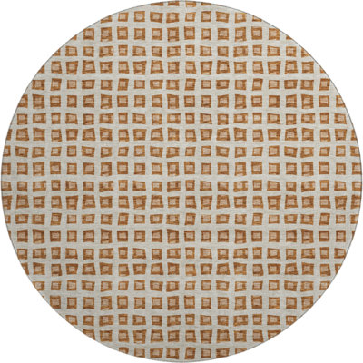 Premium Machine Washable Pasko Paprika Rug