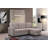 Ashlyn 84" Light Gray Reversible Sleeper Sectional Sofa With Storage Chaise-1111496608