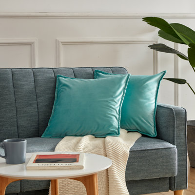 Housse de coussin carré en velours