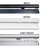 Web 12-Panel Double Rail Satin Nickel Panel Track Extendable 140"-260"W, Panel width 23.5"-93698051