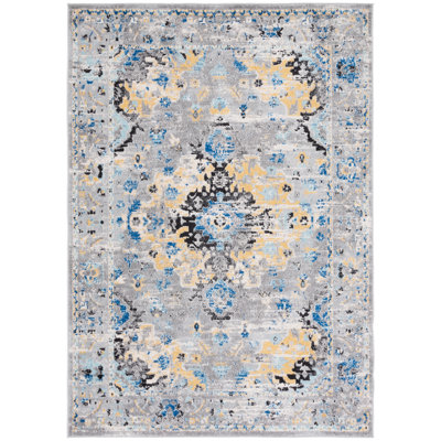 Tapis oriental en jute Madison