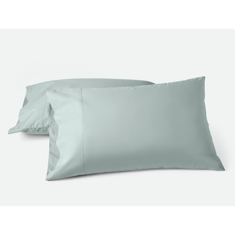 Taie d'oreiller raffinée en percale biologique, Taie d’oreiller standard, Rosée