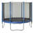 Machrus Upper Bounce Trampoline Safety Net Fits Round Trampoline using 8 Straight poles-102359400