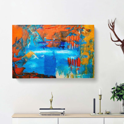 Abstract Art Painting Vol.191 - Wrapped Canvas Painting Print