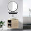 Ensemble de meuble-lavabo mural simple 24 po avec miroir Beyo