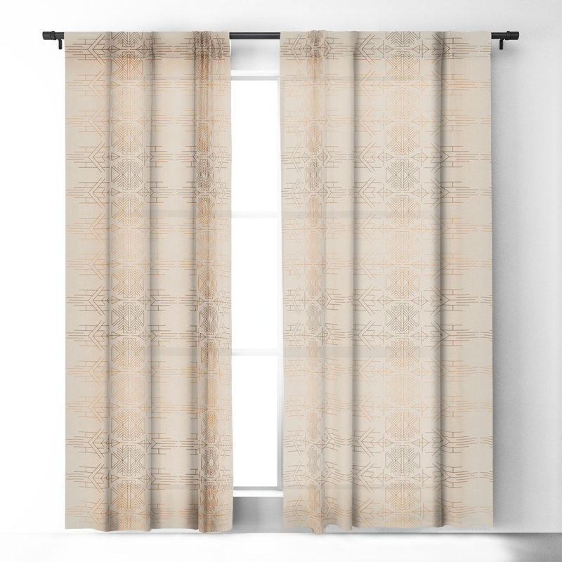 Ensemble de 2 rideaux occultant Holli Zollinger ESPRIT, L 50 po x L 84 po