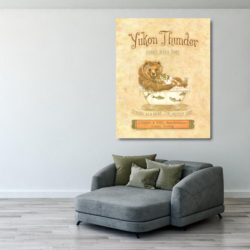 Yukon Thunder, 36" H x 28" W