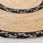 Triche Natural Fiber Hand Loomed Jute/Cotton Rug in Brown/Black-2033466538