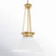 Luminaire suspendu 1 lumière Savoy House Myers en laiton chaud-529876933
