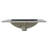 Black Ceramic Vessel Sink 24", 4.72" Inner Depth, 0.81" Countertop, Practical Function Basin Internal Designed