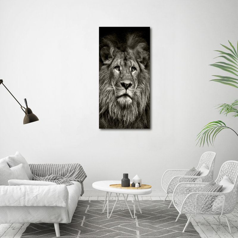 Lion - Wrapped Canvas Print