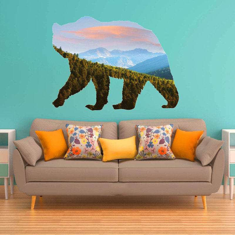 Landscape & Nature Wall Decal, 28"H X 40"W