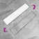 Miky 14cm Bathroom Sink Drain Waste with Overflow
