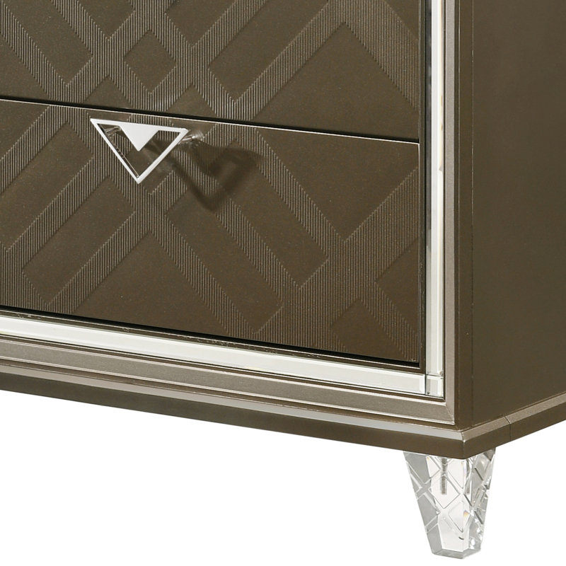 Table de chevet moderne Modern Champagne