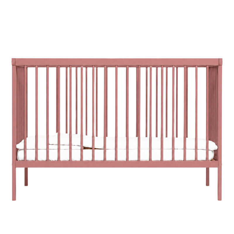 Mini Cot Bed, Dusty Rose