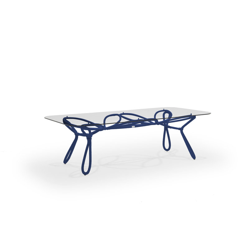 Corda Dining Table, Indigo