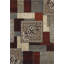 Tapis intérieur / extérieur brun Patchwork
