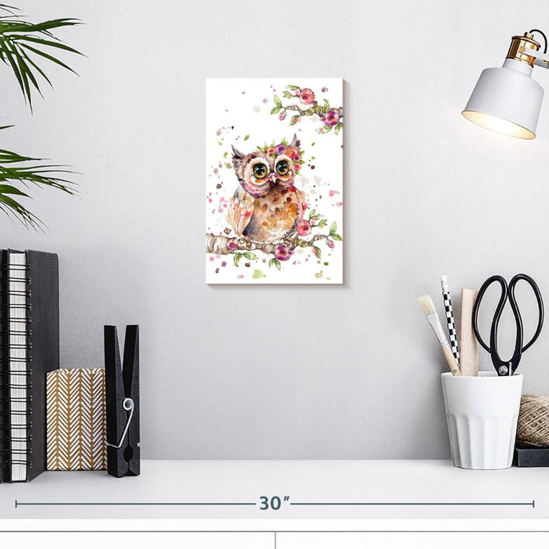 Brampt Sweet Owl, 12" H x 8" W