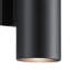 Éclairage cylindrique mural noir 2 lumières-417825733-488214508