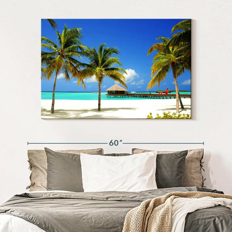 Gillard Sunny Maldives, 34" H x 51" W